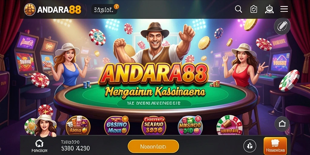 Gameplay seru di ANDARA88 dengan berbagai pilihan permainan Kasino.
