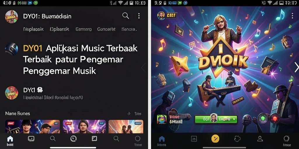 Gameplay menarik dengan tantangan musik yang mengasyikkan.