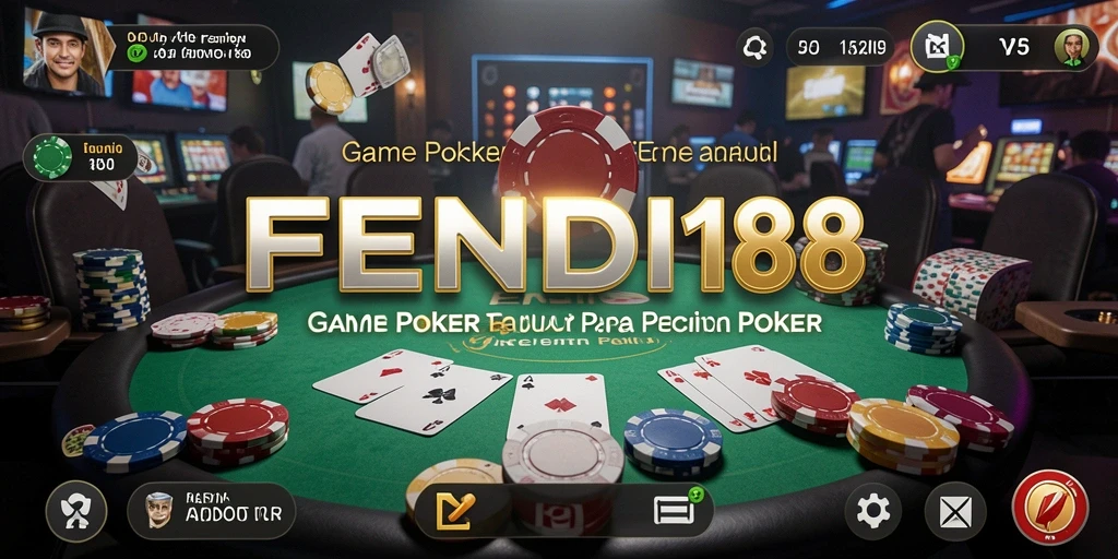 Screenshot gameplay <strong>FENDI188</strong> yang menggambarkan serunya permainan poker.