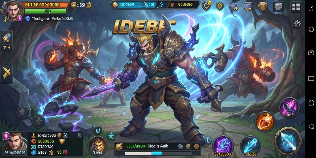 Tampilan gameplay strategis yang menegangkan di IDEBET.
