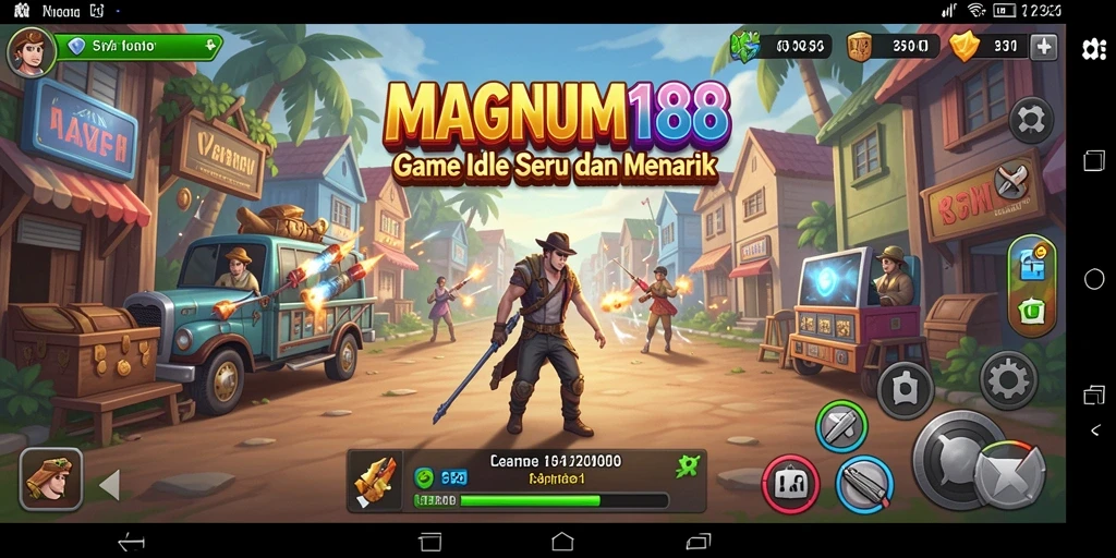 Tampilan gameplay MAGNUM188 yang menarik dan dinamis.
