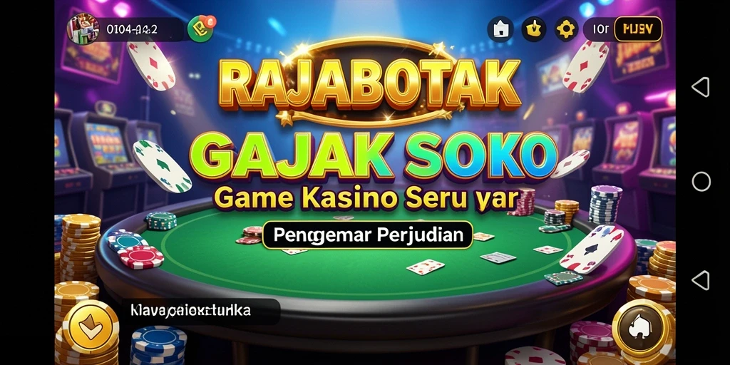 Tampilan menarik gameplay Kasino di RAJABOTAK.