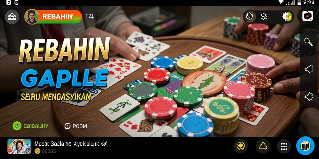 Tampilan gameplay seru dalam REBAHIN yang mengasyikkan.